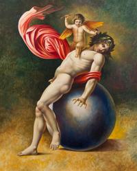 Carlo Maria Mariani, (Italian, b. 1931), Ecco, sei tu eletto, 1985
