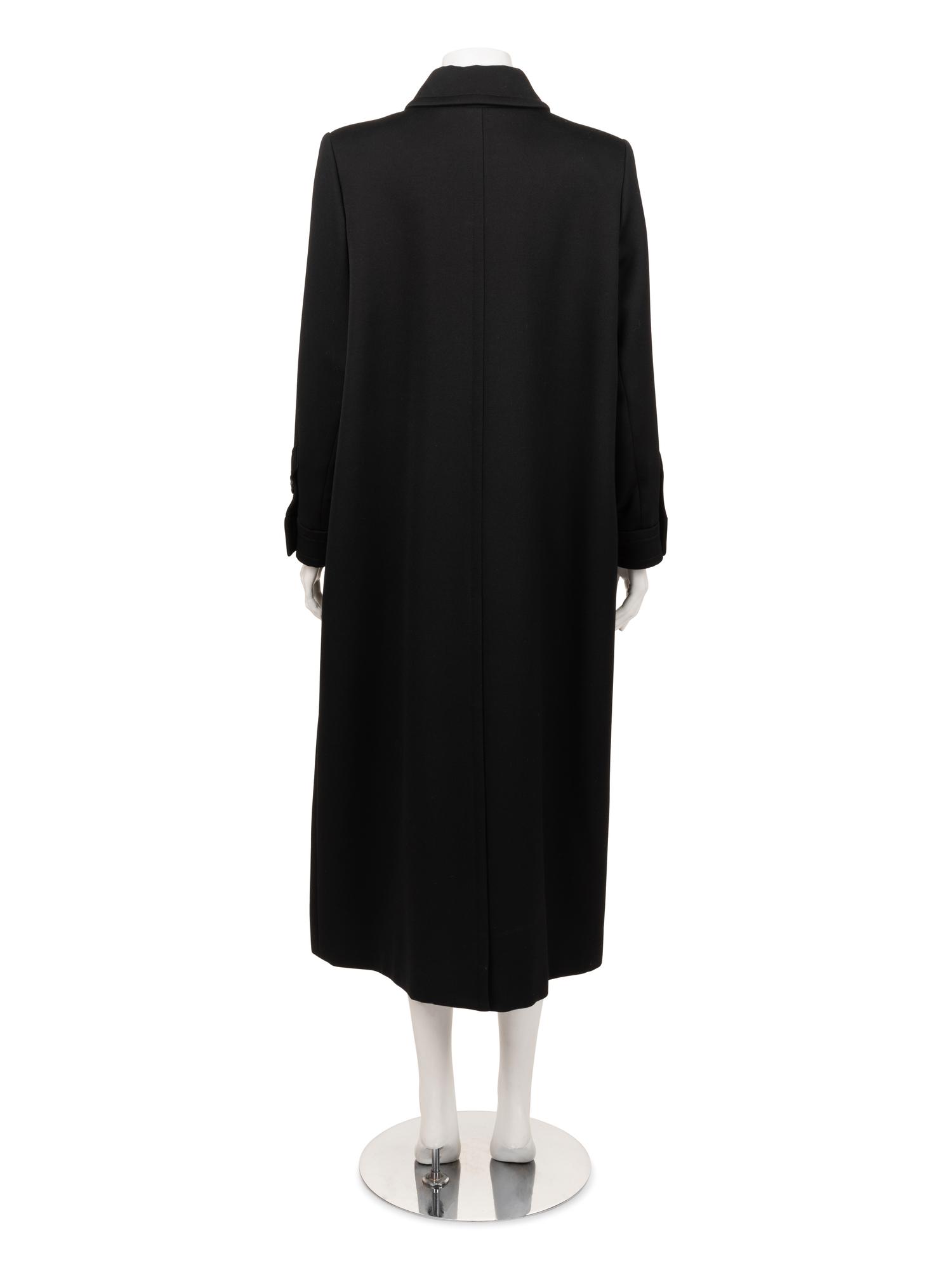 Yves Saint Laurent Rive Gauche Wool Coat, 1980-90s