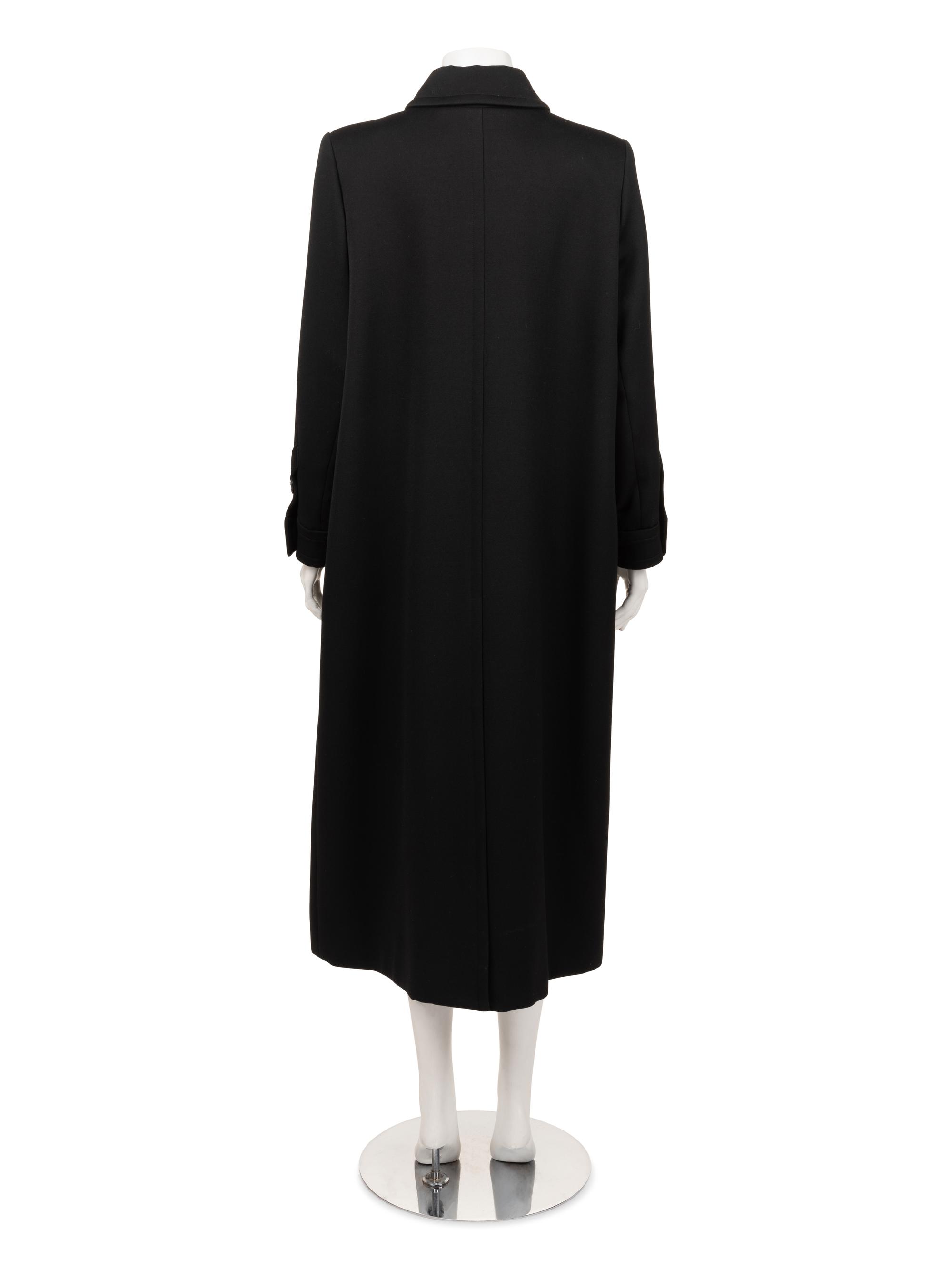 Yves Saint Laurent Rive Gauche Wool Coat, 1980-90s