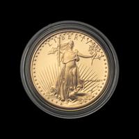 A 1986-W Gold Eagle $50 1 Oz. Gold Proof