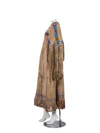 Sioux Beaded Hide Dress, with Elk Teeth