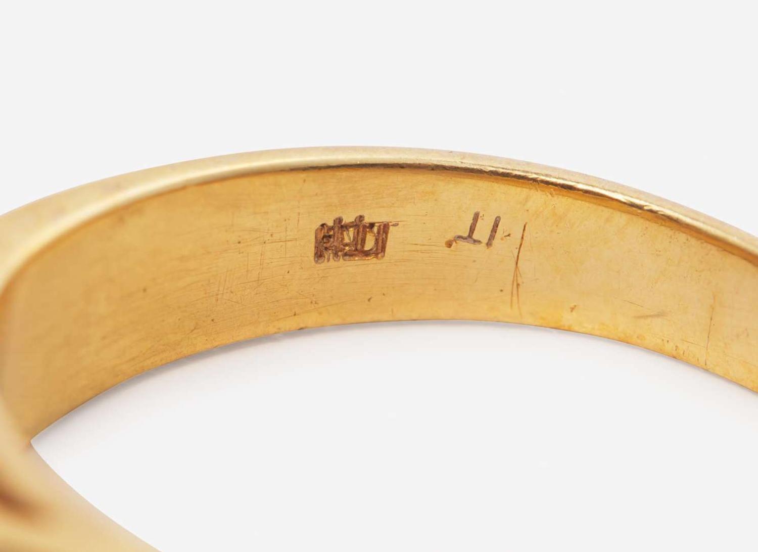 A Group of Men's Diamond Rings