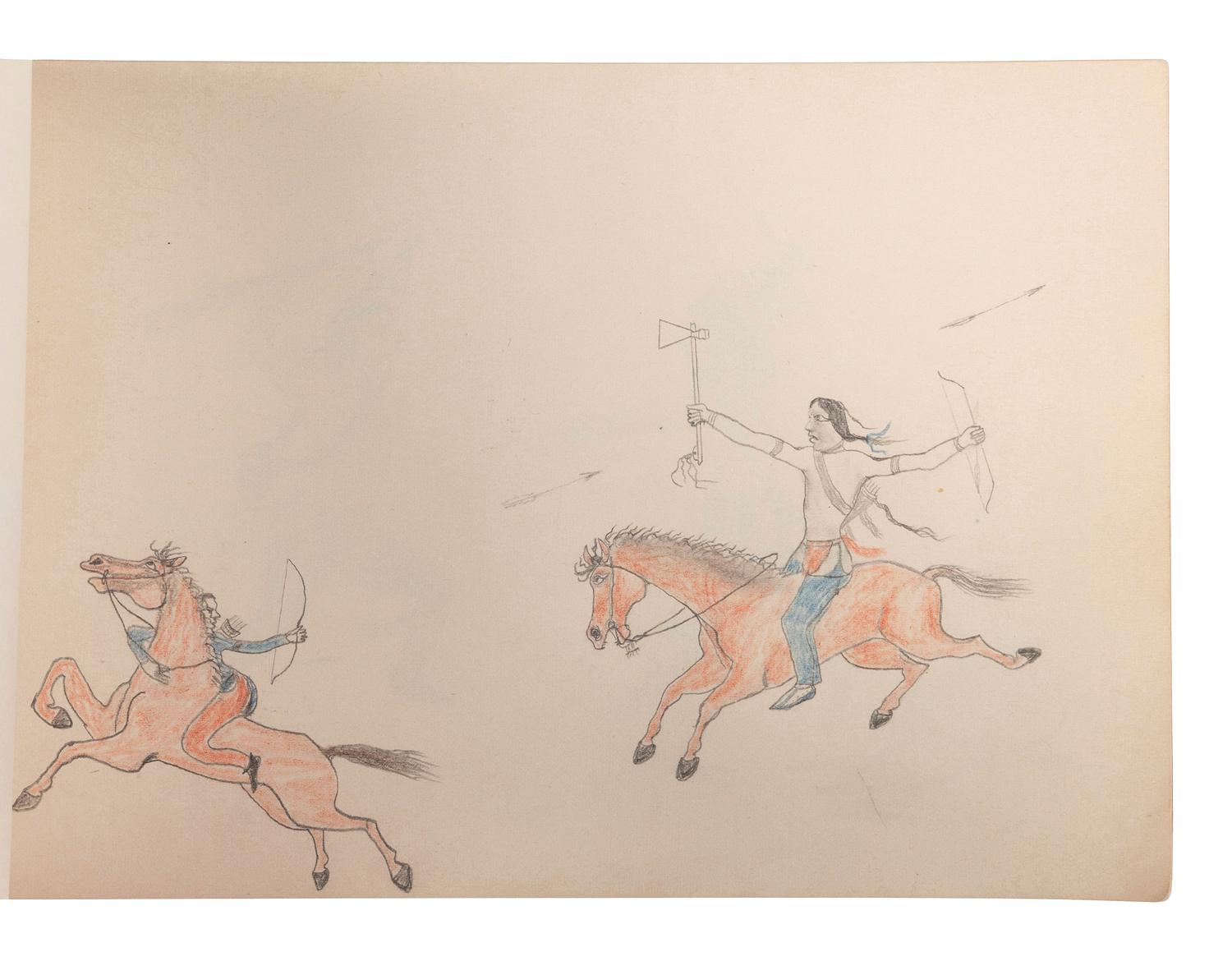 Rosebud Agency Sketchbook, by "Jack"