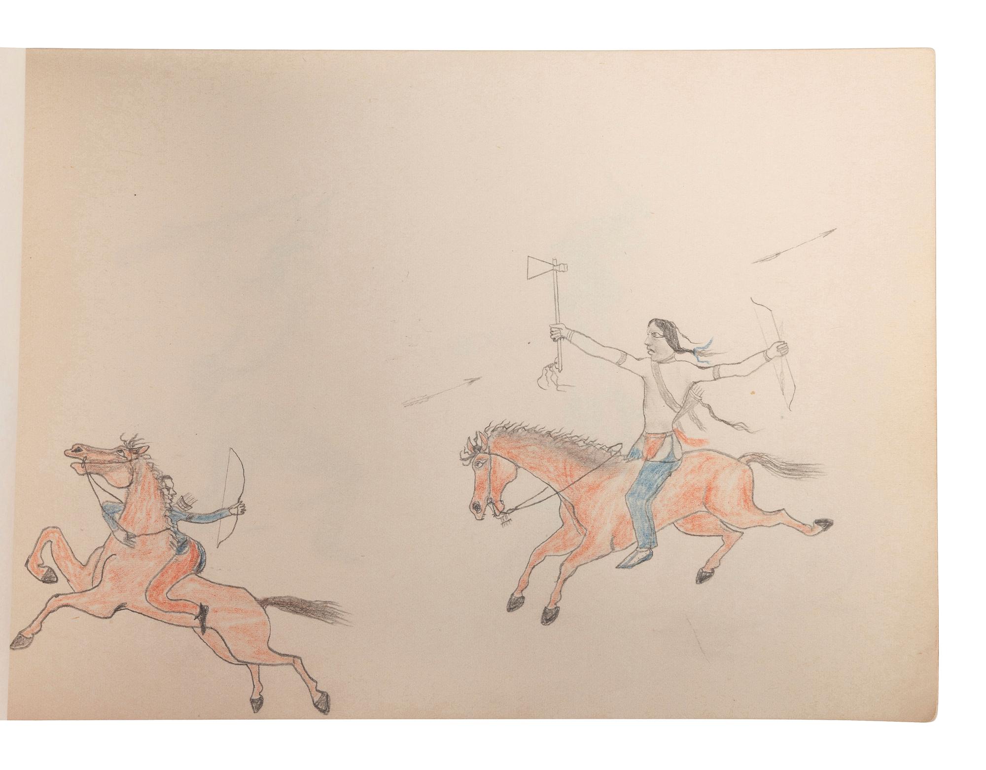 Rosebud Agency Sketchbook, by "Jack"