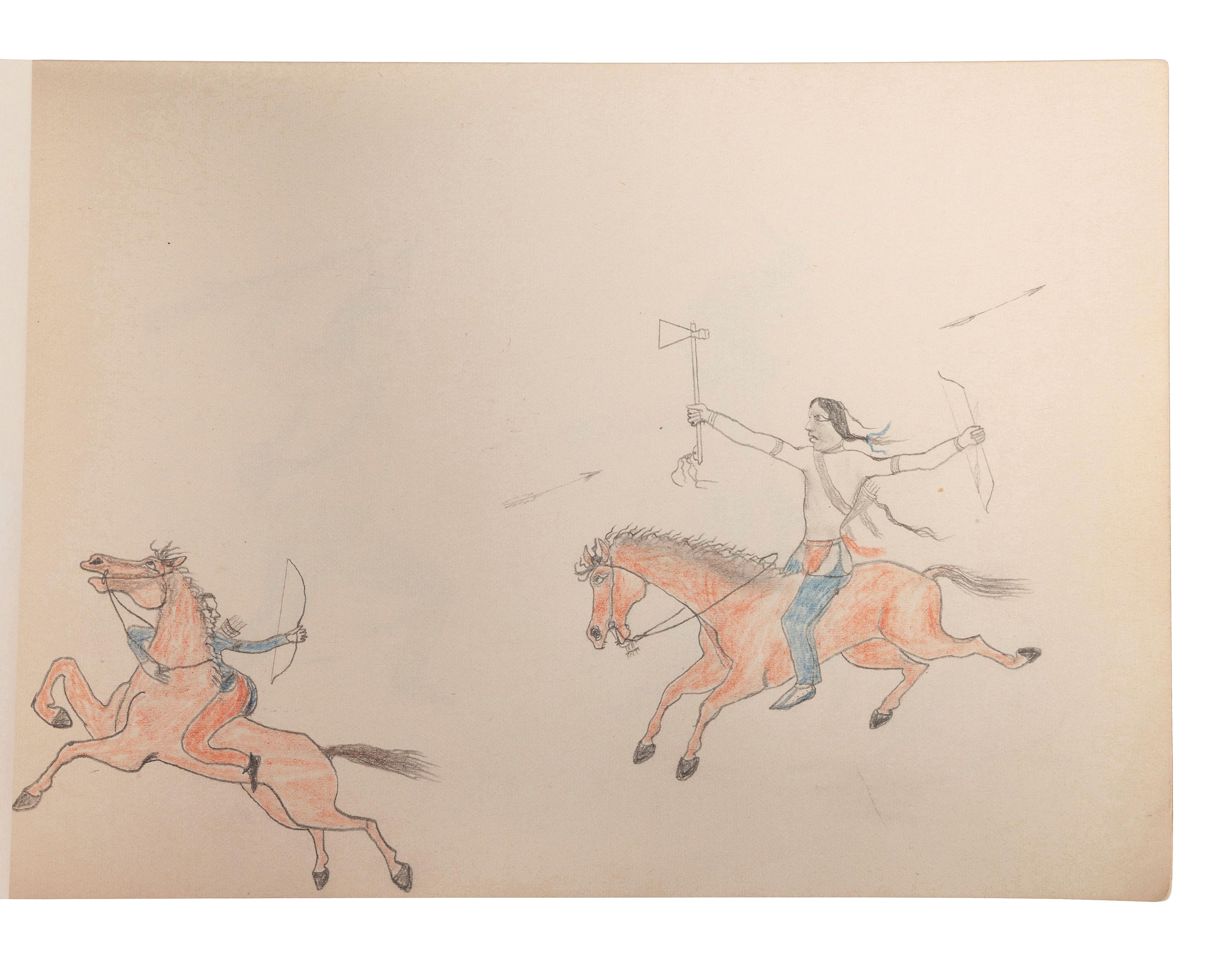 Rosebud Agency Sketchbook, by "Jack"