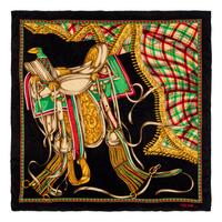 Five French Designer Silk Scarves