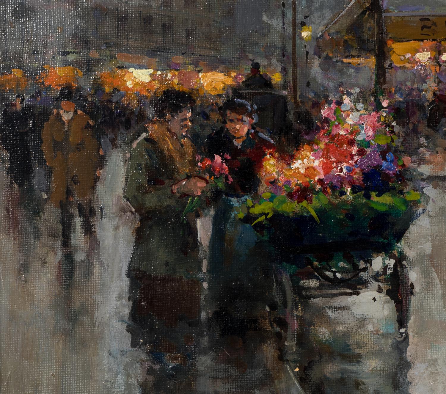 Marchande de fleurs