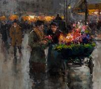 Marchande de fleurs