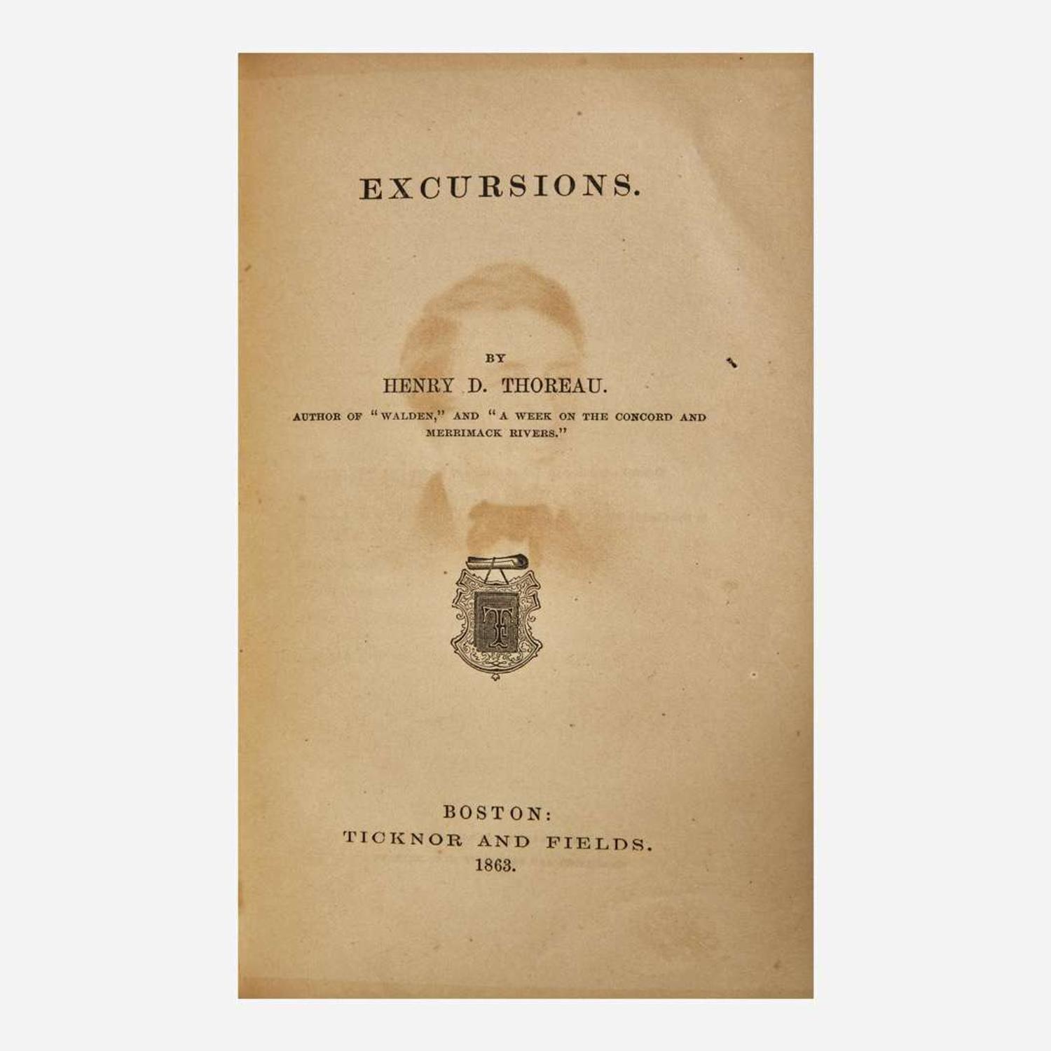 [Literature] Thoreau, Henry D. Excursions