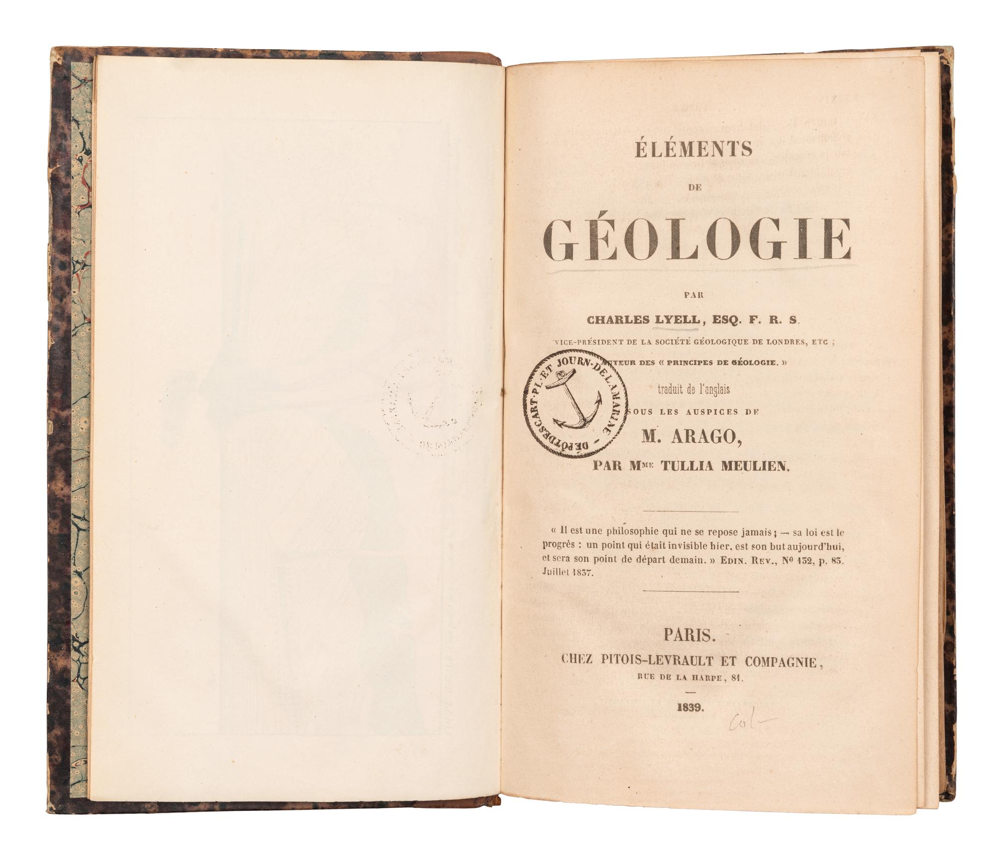[GEOLOGY]. A group of 16 works, including: