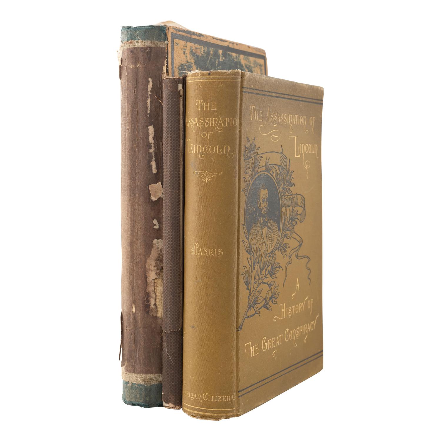 [Lincoln, Abraham] Group of Five Titles Related to Abraham Lincoln, his Assassination, and Funeral