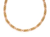 BICOLOR GOLD NECKLACE