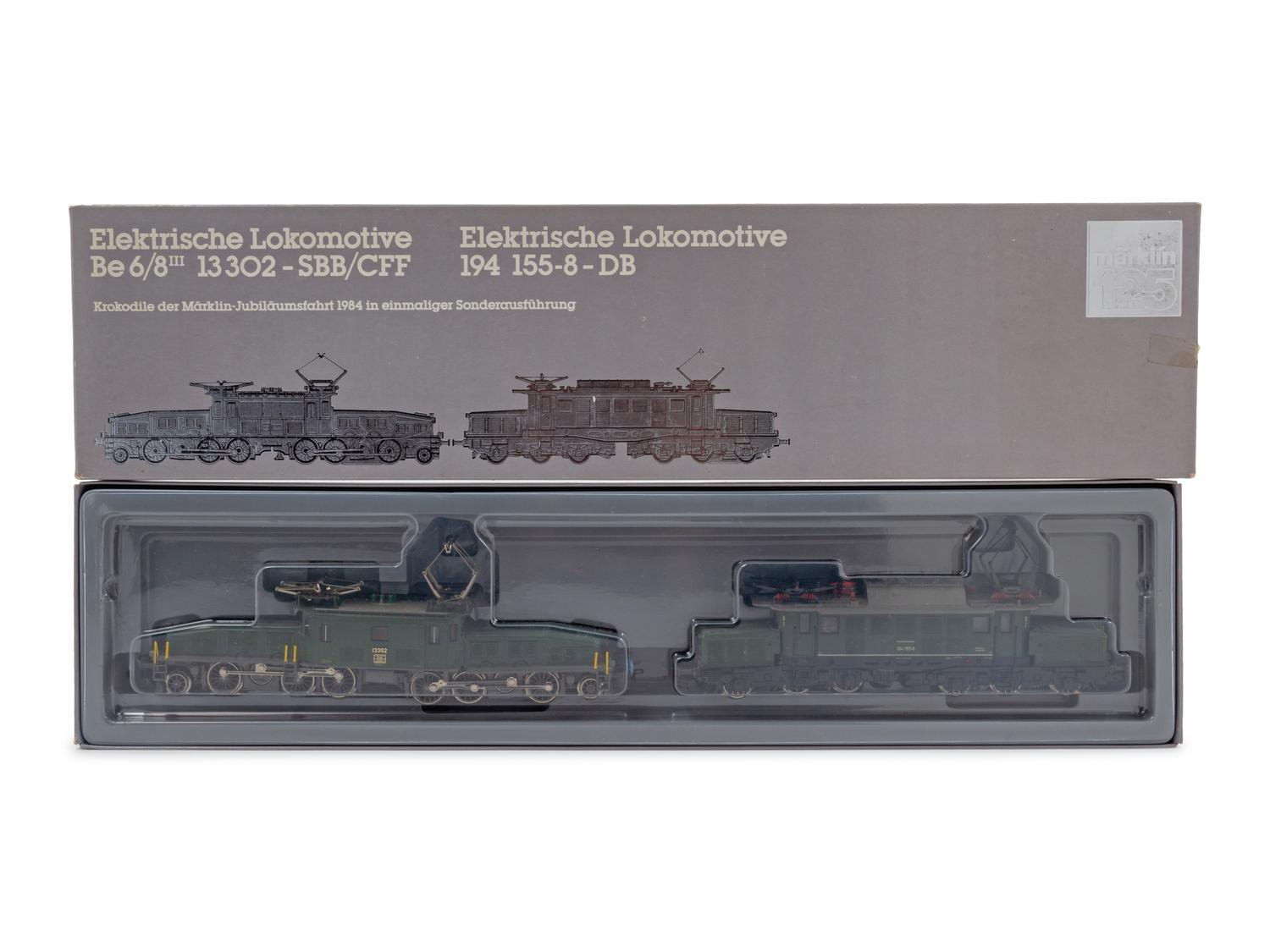A Group of Four Factory Boxed Marklin HO-Gauge Locomotives