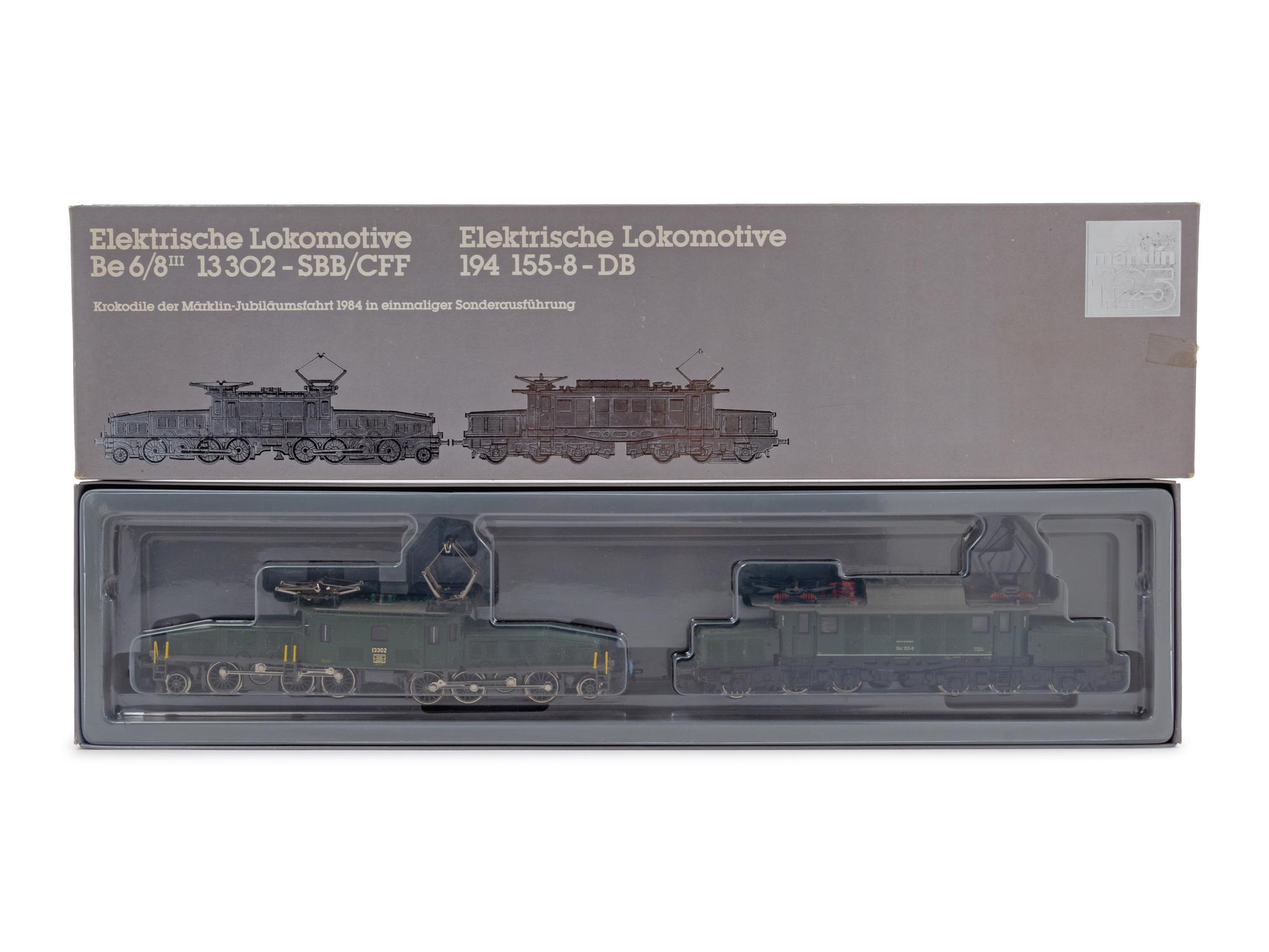 A Group of Four Factory Boxed Marklin HO-Gauge Locomotives