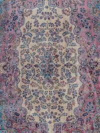 A Kirman Wool Rug