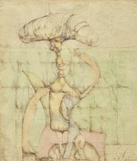 Seated Lumar Figure , 1956