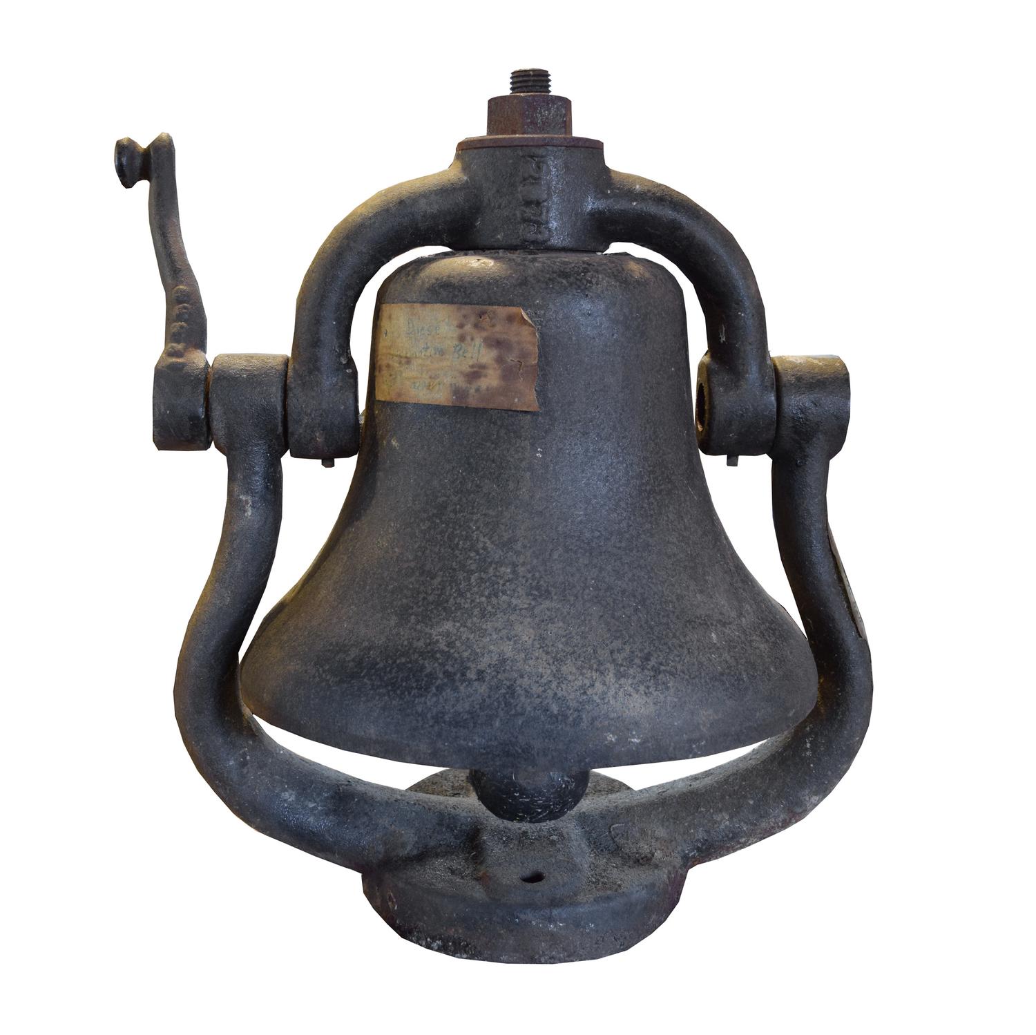 A Bronze Locomotive Bell 15" W x 12" D x 18" H — United States, Circa 1900