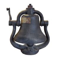 A Bronze Locomotive Bell 15" W x 12" D x 18" H — United States, Circa 1900