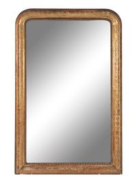 A Louis Philippe Giltwood Mirror