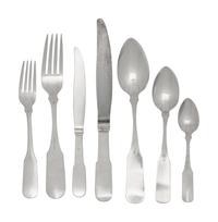 An Assembled Silver Flatware Service