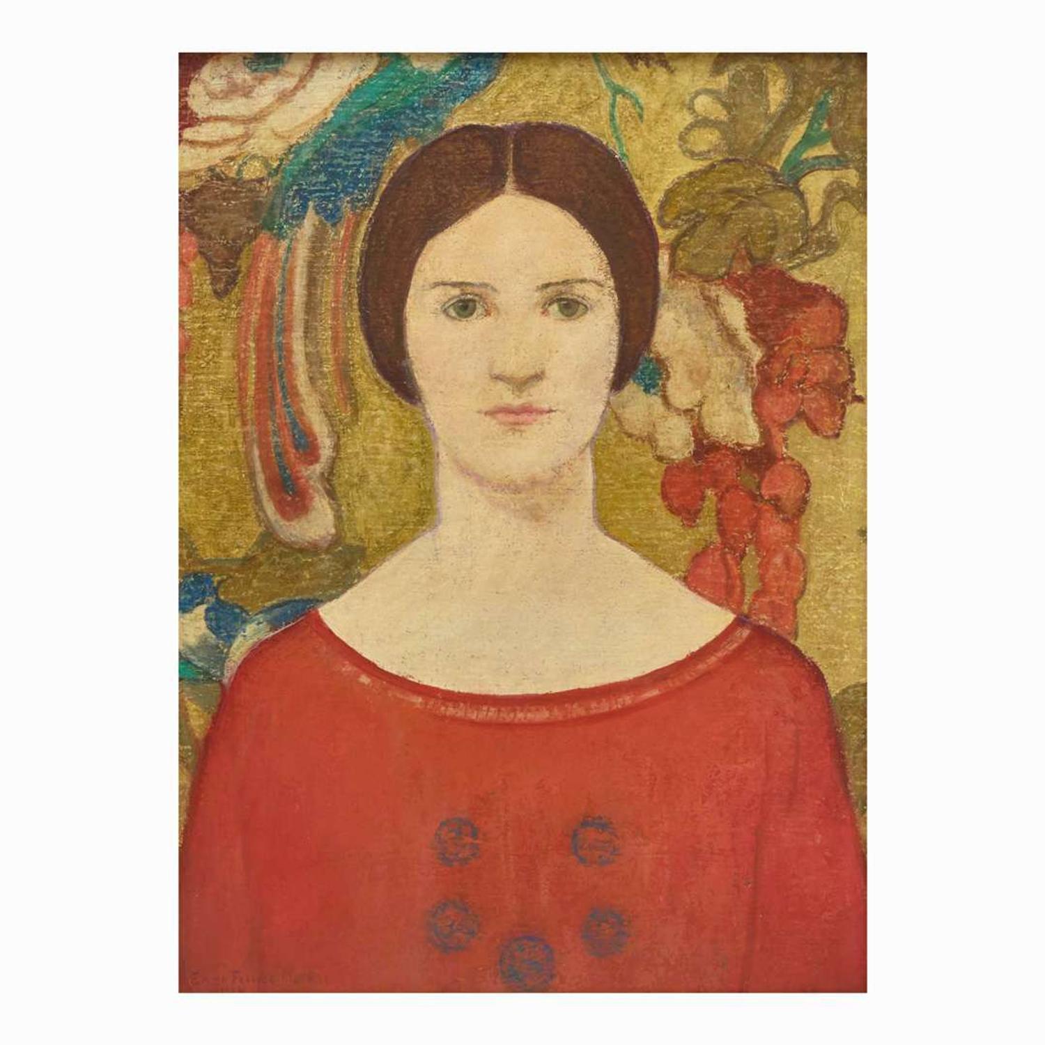 Emma Fordyce MacRae (American, 1887-1974) Girl in Red