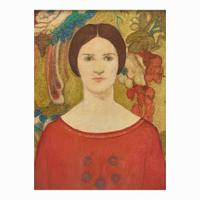 Emma Fordyce MacRae (American, 1887-1974) Girl in Red