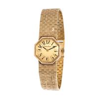 LUCIEN PICCARD, 14K YELLOW GOLD WRISTWATCH