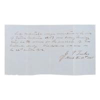 [African Americana] Formerly Enslaved Woman Owes a Debt for Buying Her Husband's Freedom