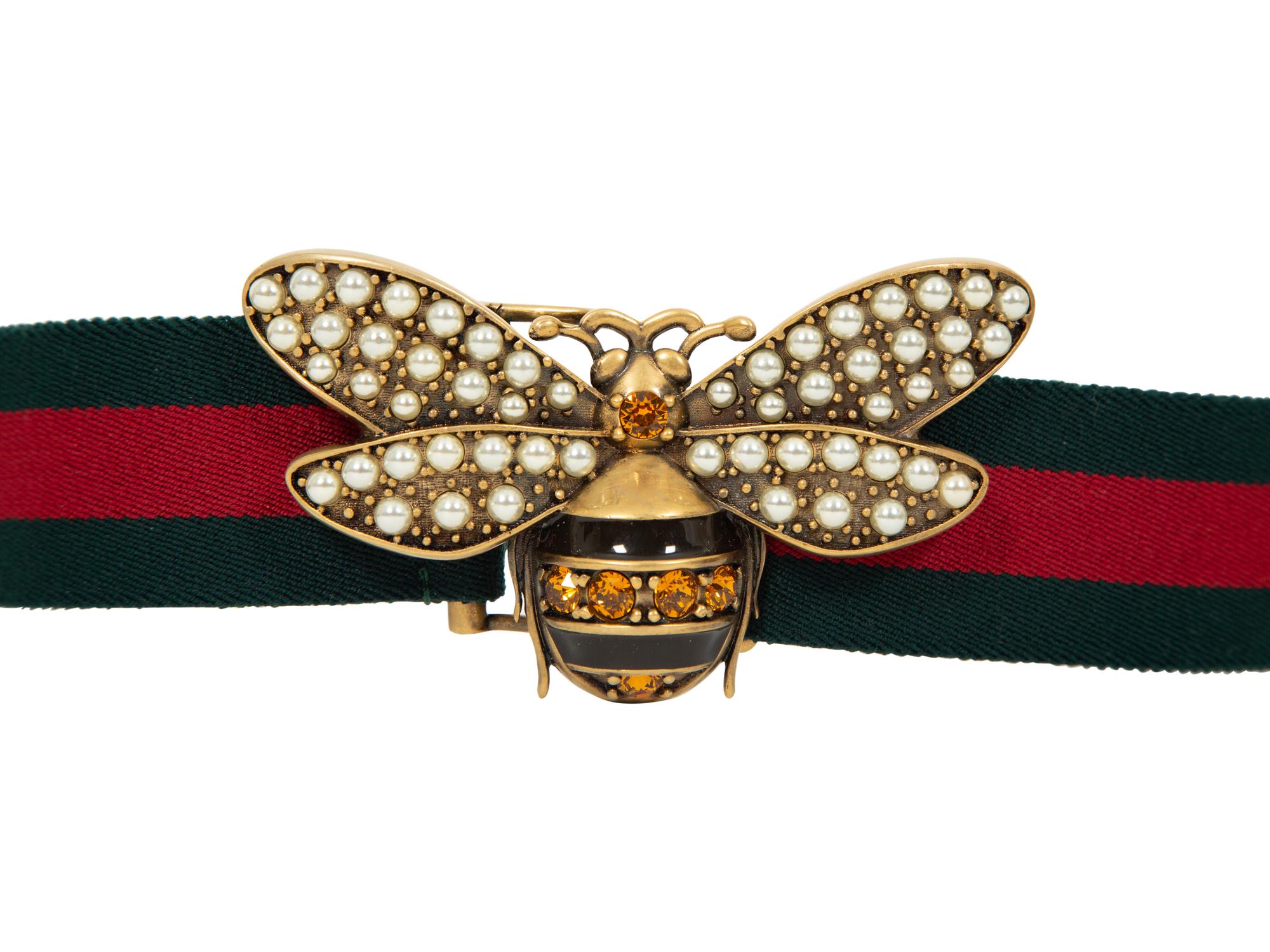 Two Designer Belts: One Louis Vuitton, One Gucci