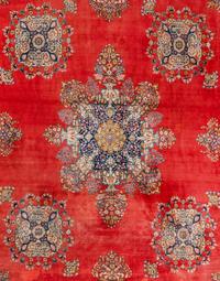 A Sarouk Wool Rug