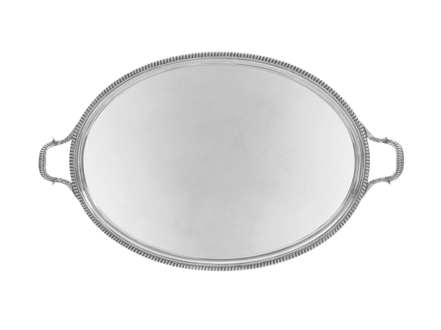A George III Silver Tray