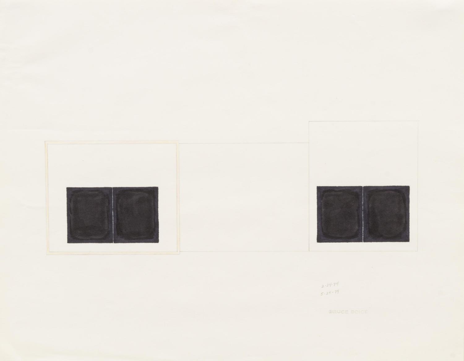 Untitled (2-24-74 / 5-24-74)