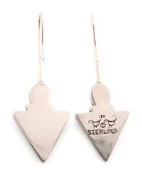 Pueblo Silver Earrings