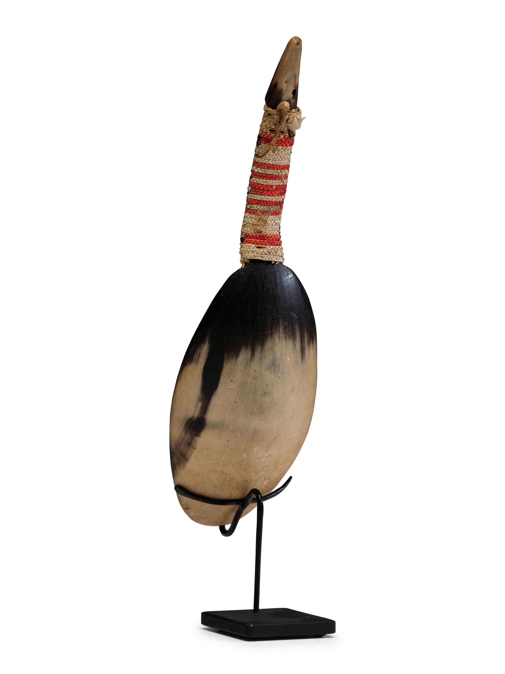 Sioux Quilled Horn Spoon