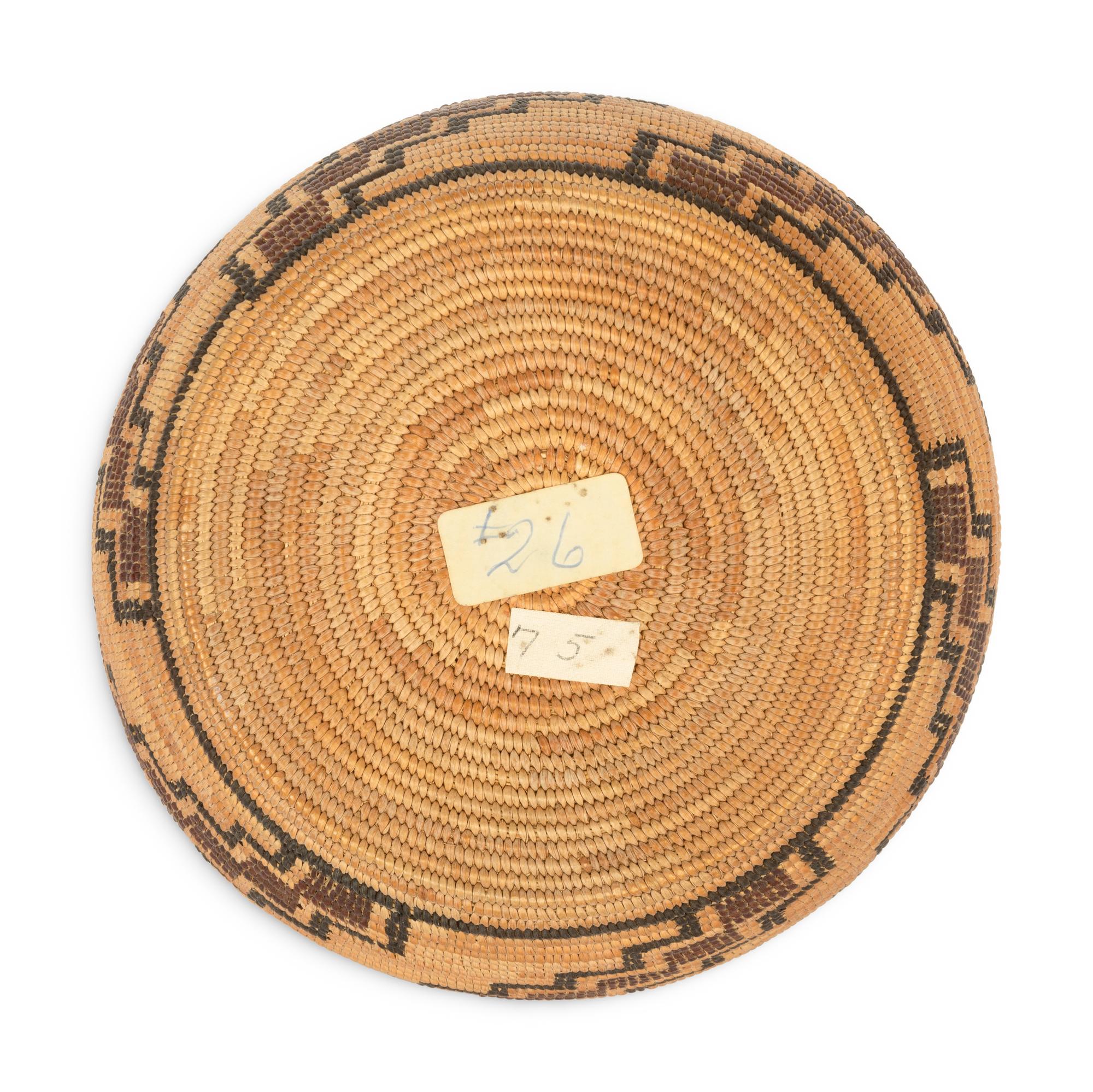 Tulare Polychrome Bottleneck Basket