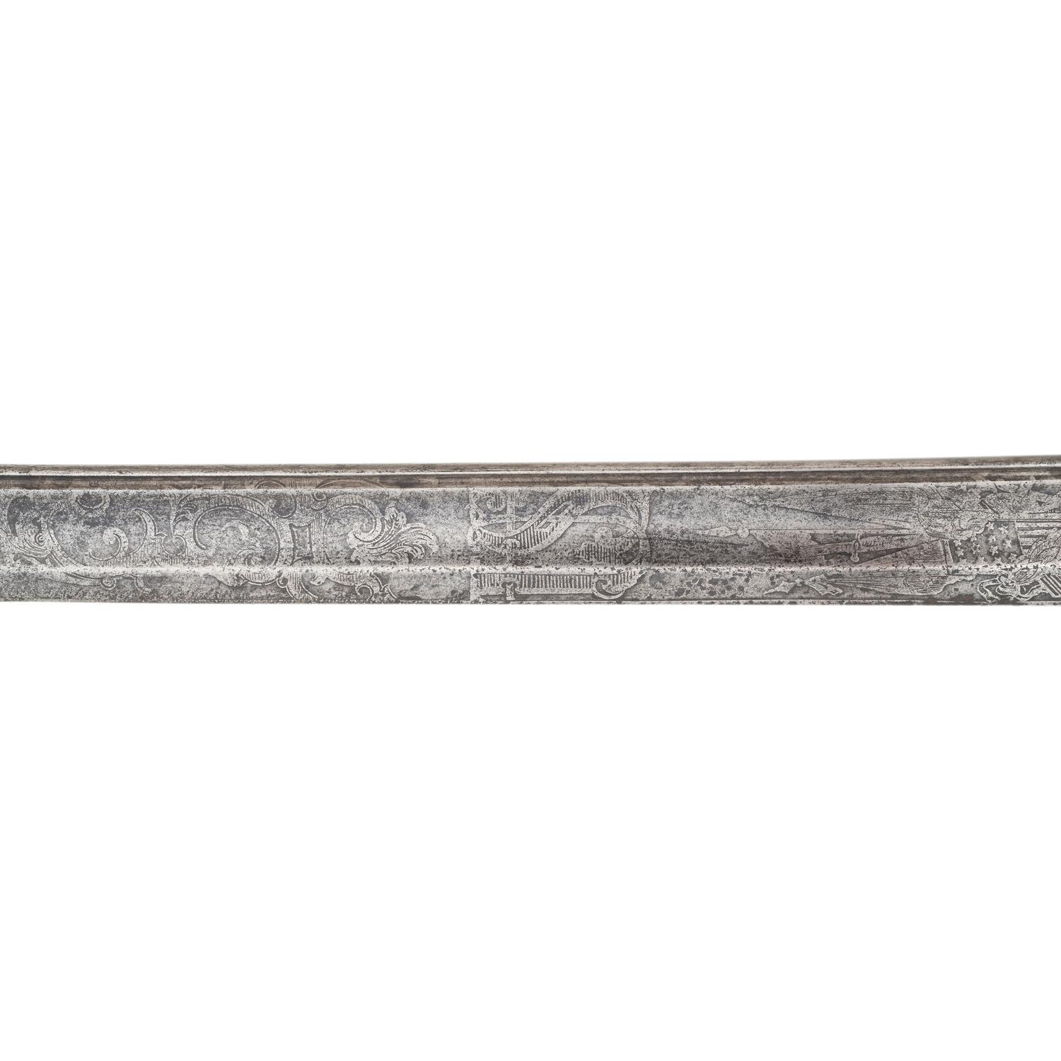 Schuyler, Hartley & Graham 1850 Foot Officers Sword of Capt. Charles Amory - 24th Mass Infantry - POW at The Crater