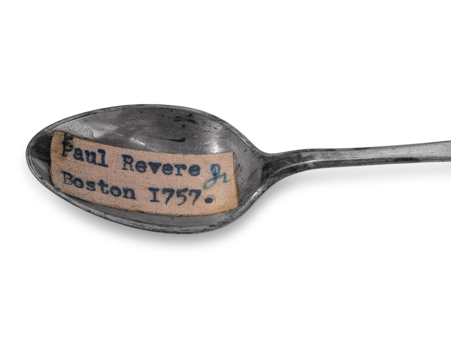 An American Silver Teaspoon