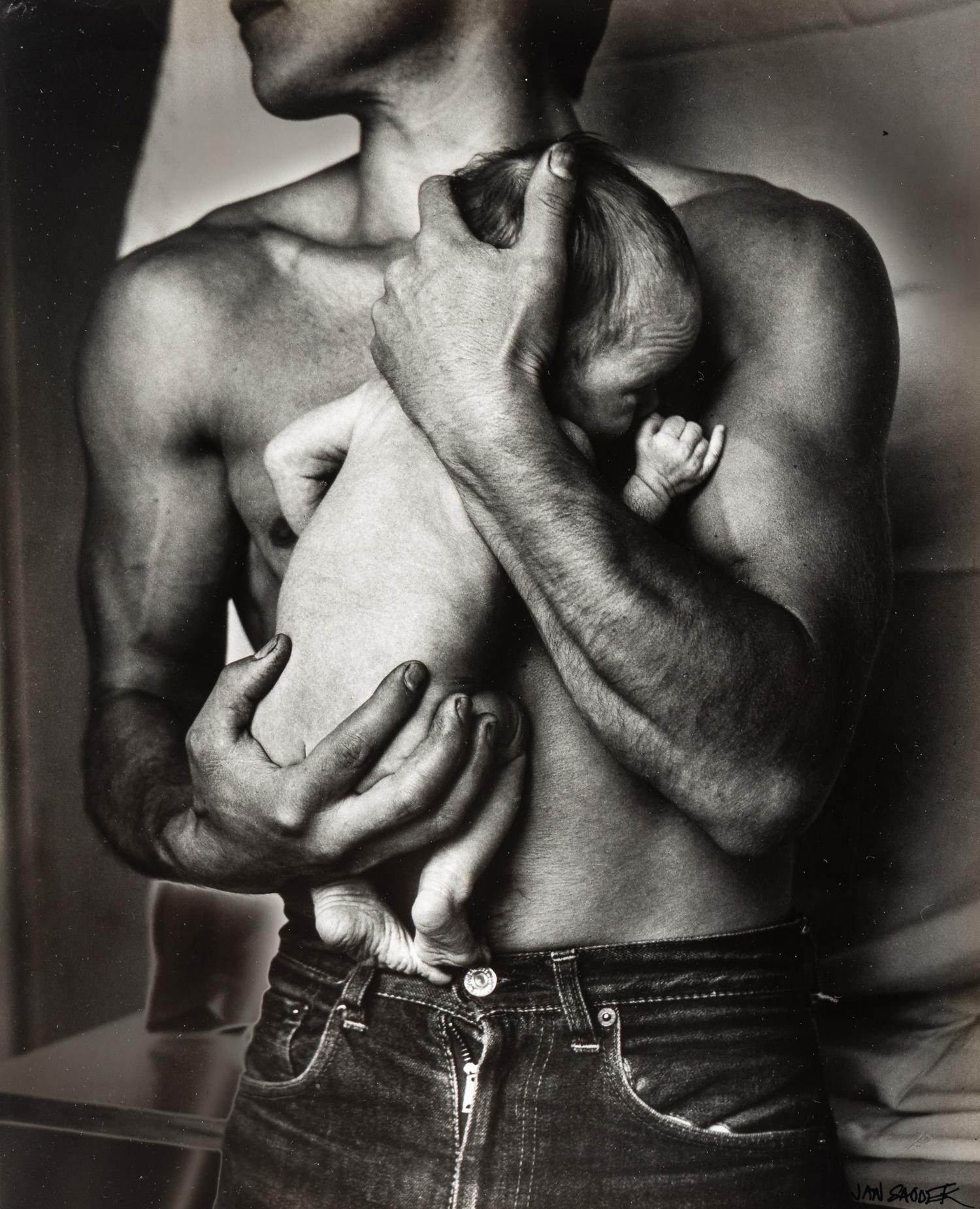 Jan Saudek (born 1935) Father and Baby, 1966