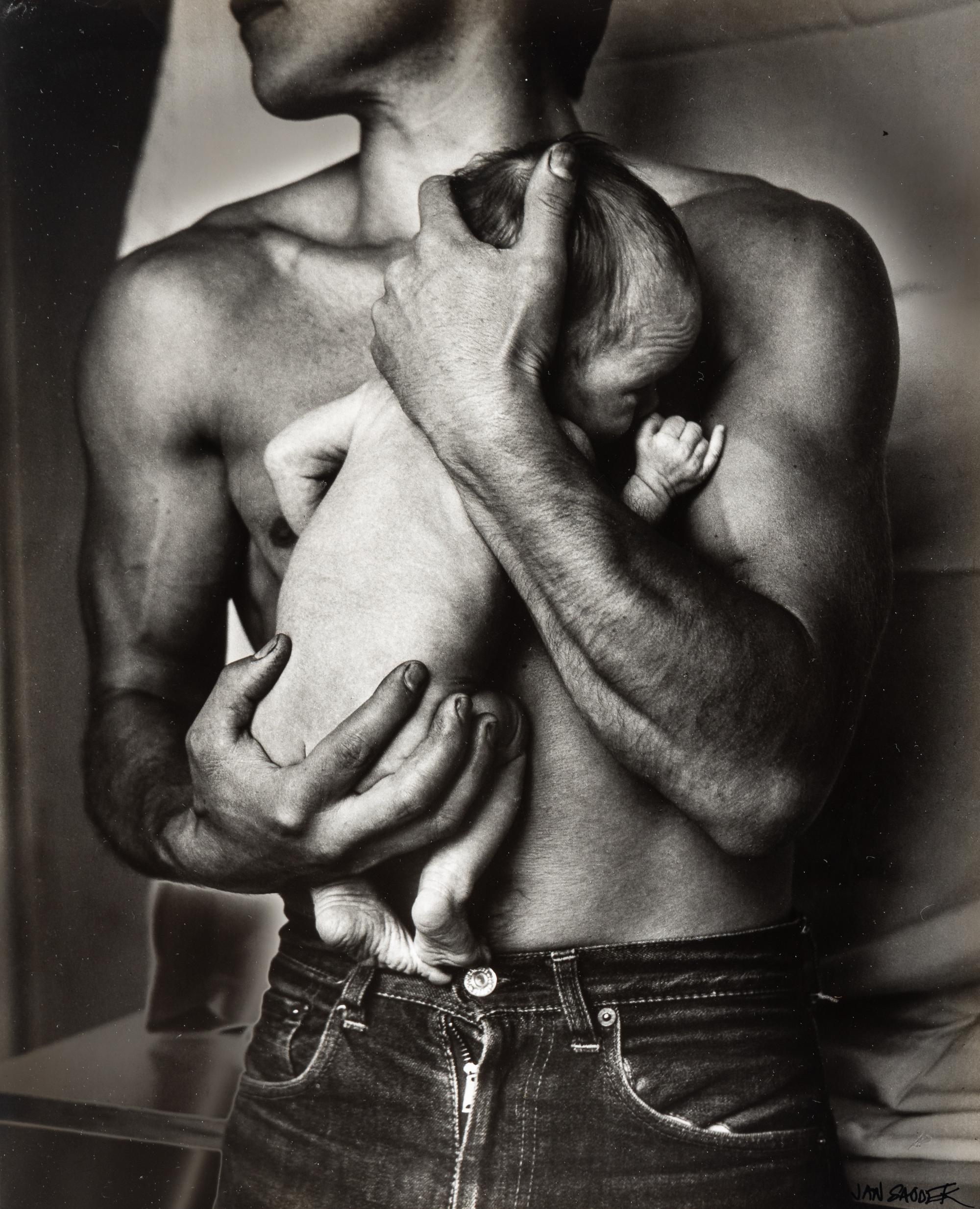 Jan Saudek (born 1935) Father and Baby, 1966