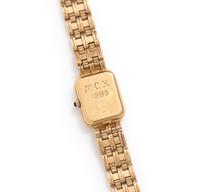 TIFFANY & CO., BAUME & MERCIER, 18K YELLOW GOLD WRISTWATCH
