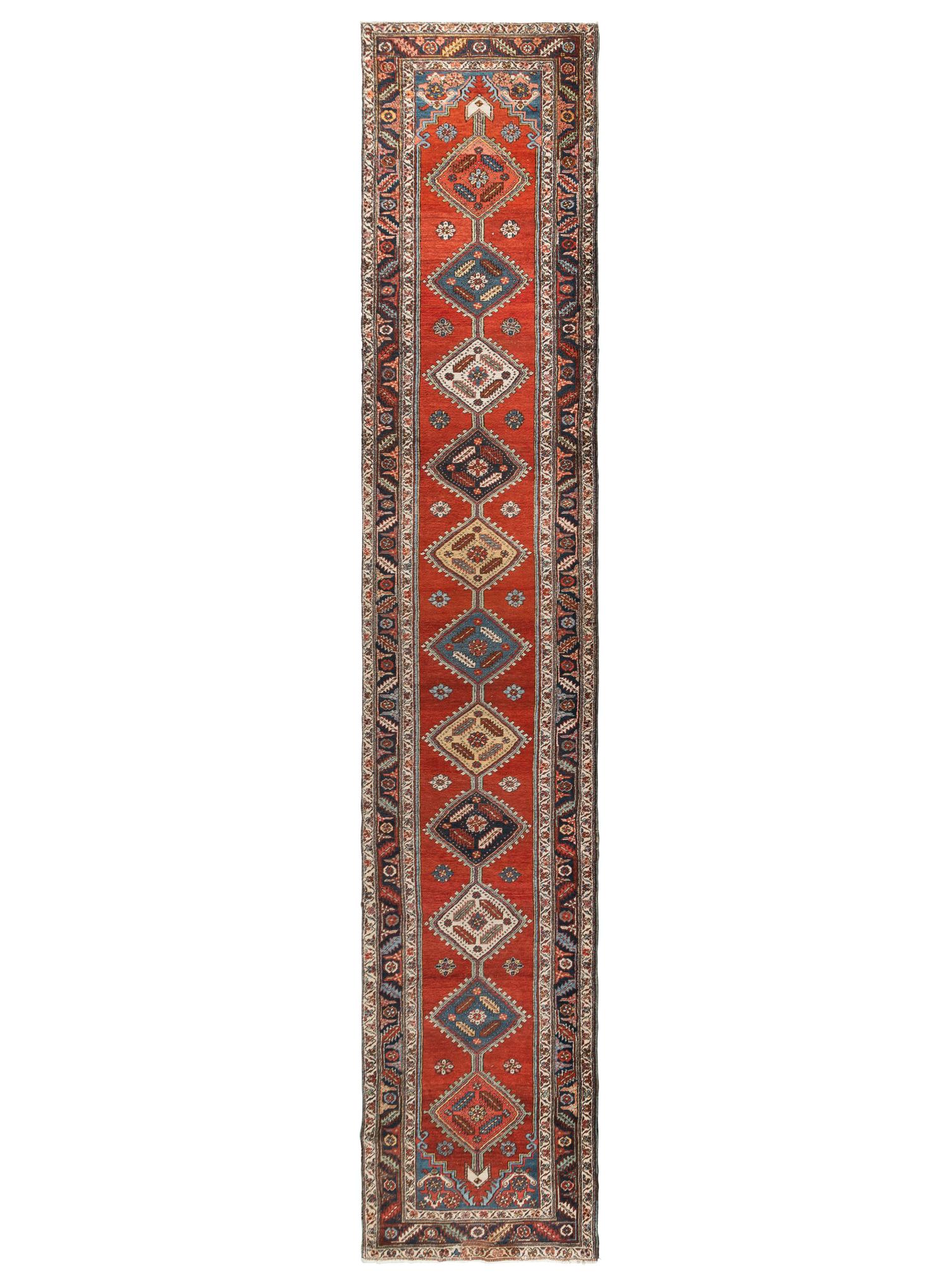 A Heriz Wool Runner
