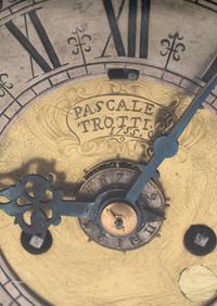 A Continental Walnut Bracket Clock