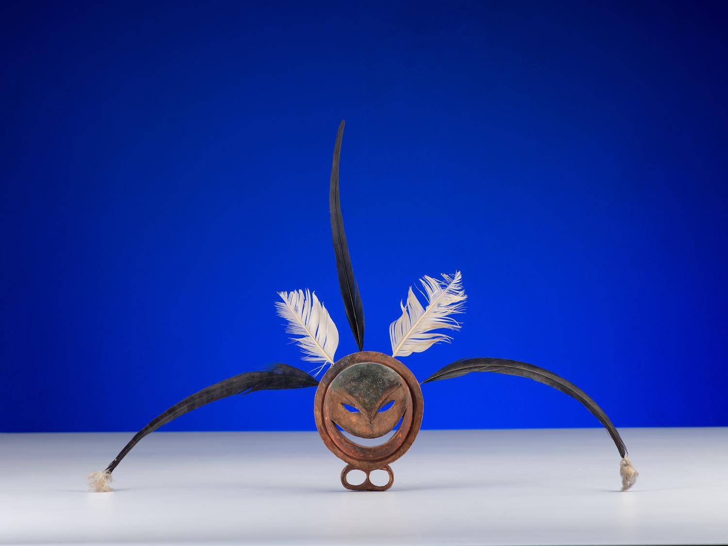 Central Yup'ik Polychrome Finger Mask