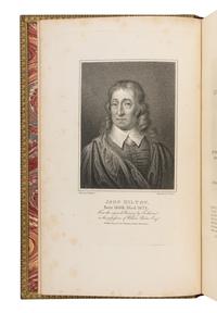 MILTON, John (1608-1674). The Poetical Works . 6 volumes. -- Some Account of the Life and Writings . Henry John Todd, editor. London: Bye and Law, and Law and Gilbert for J. Johnson et al, 1801-1809.