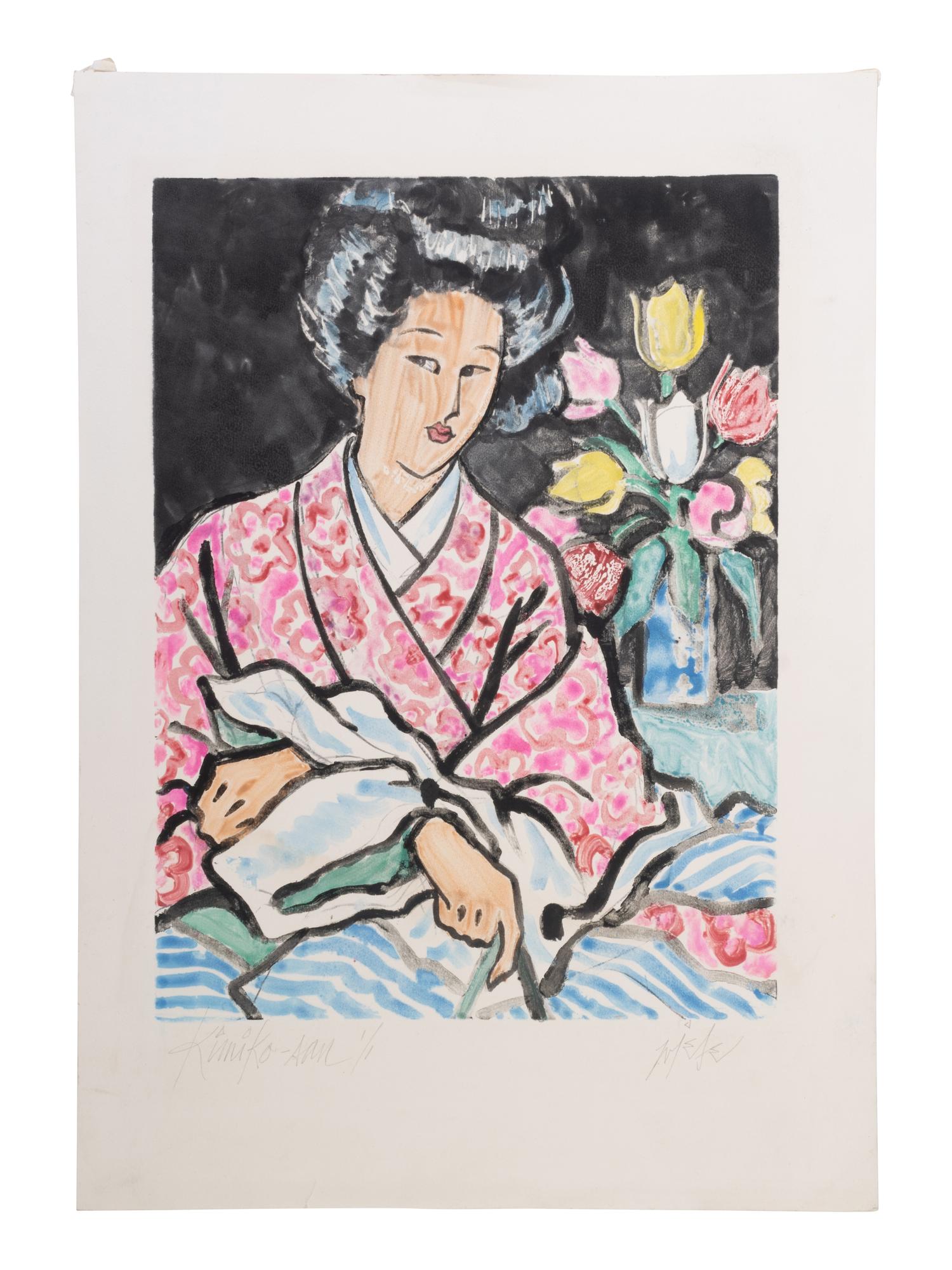 Eight Woodblock Prints