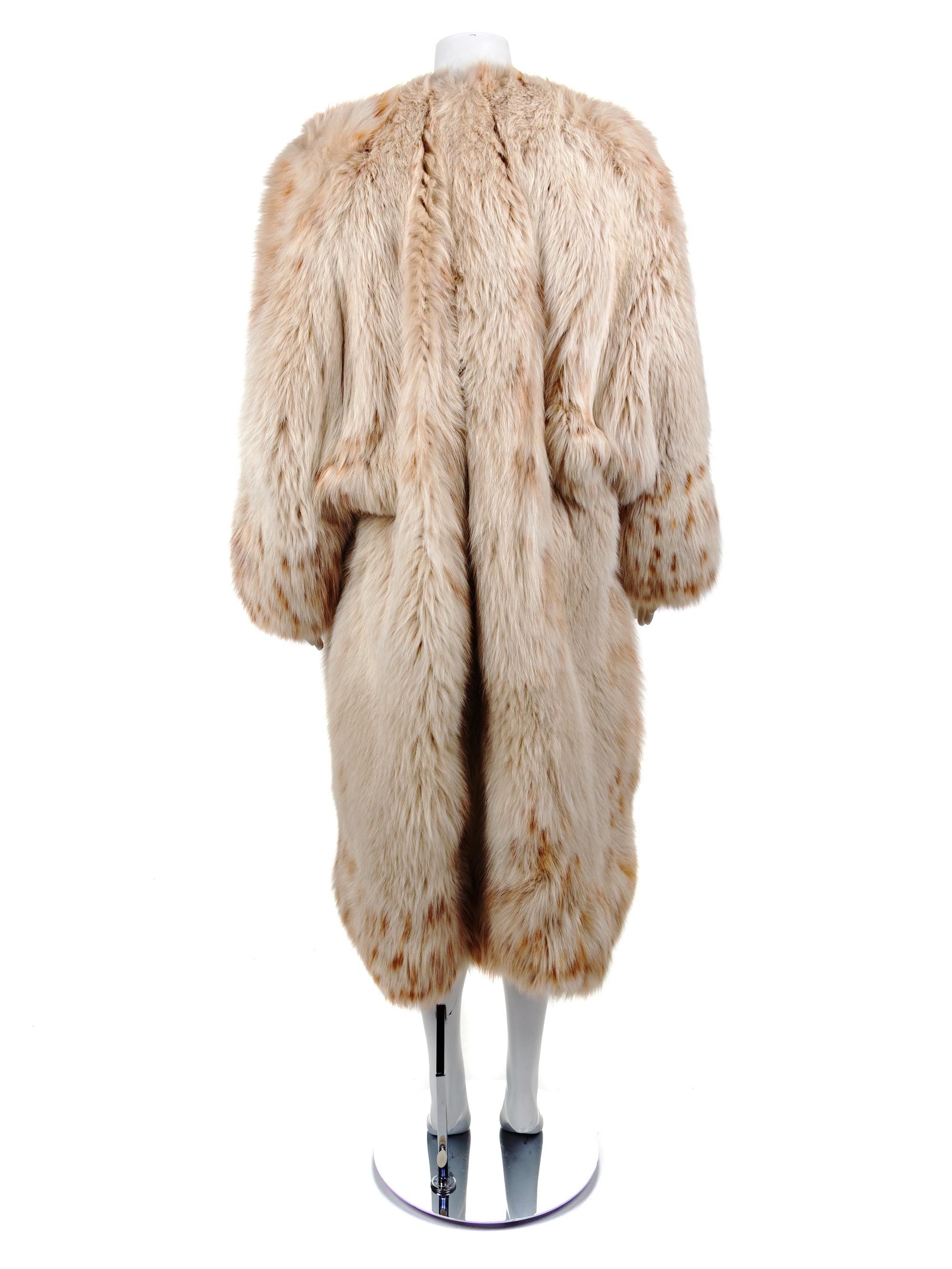 Krizia Fox Coat and Stole/Purse, 1990s
