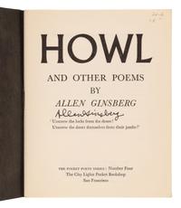 GINSBERG, Allen (1926-1997). Howl and Other Poems . San Francisco: City Lights Pocket Bookshop, [1956].