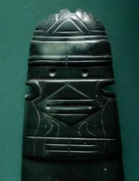 A Costa Rican Jade Axe-God Celt