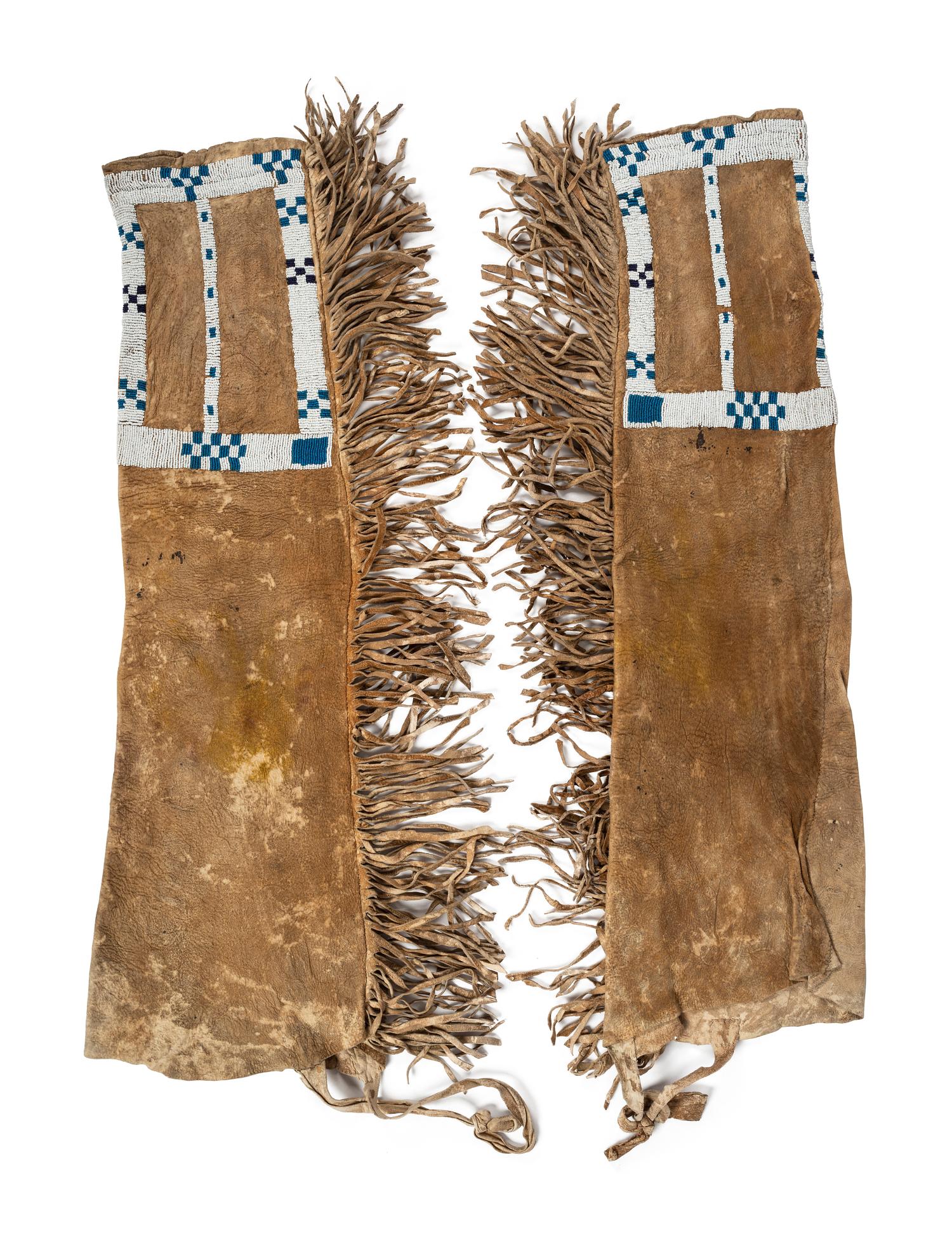 Blackfeet Beaded Men's Leggings