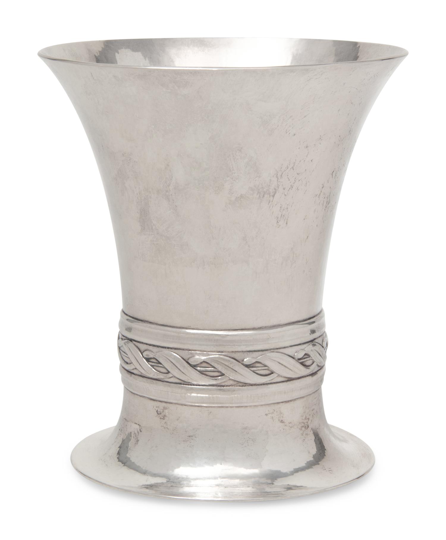 A Dutch Silver Vase